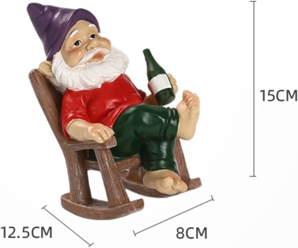 SUQ Lustiger Pilzzwerg Gartenzwerg – Bild 7