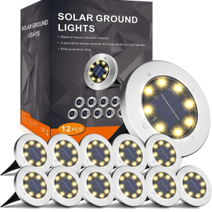 Solar Bodenleuchte Solarleuchte für Garten