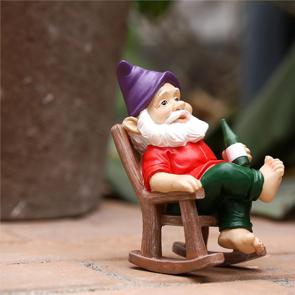 SUQ Lustiger Pilzzwerg Gartenzwerg – Bild 6