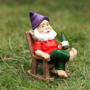SUQ Lustiger Pilzzwerg Gartenzwerg