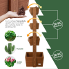 Hochbeet mit 4 Etagen Premium Blumenkasten – Bild 6