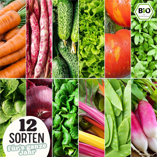 valeaf BIO Gartenjahr Samen Set – Bild 2