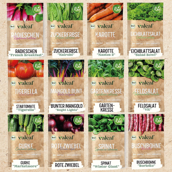 valeaf BIO Gartenjahr Samen Set – Bild 4