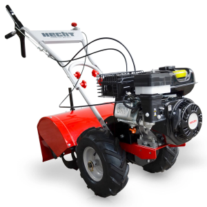 HECHT Gartenfräse Benzin 50 cm Arbeitsbreite 6 PS Acker Boden Motor Fräse Hacke